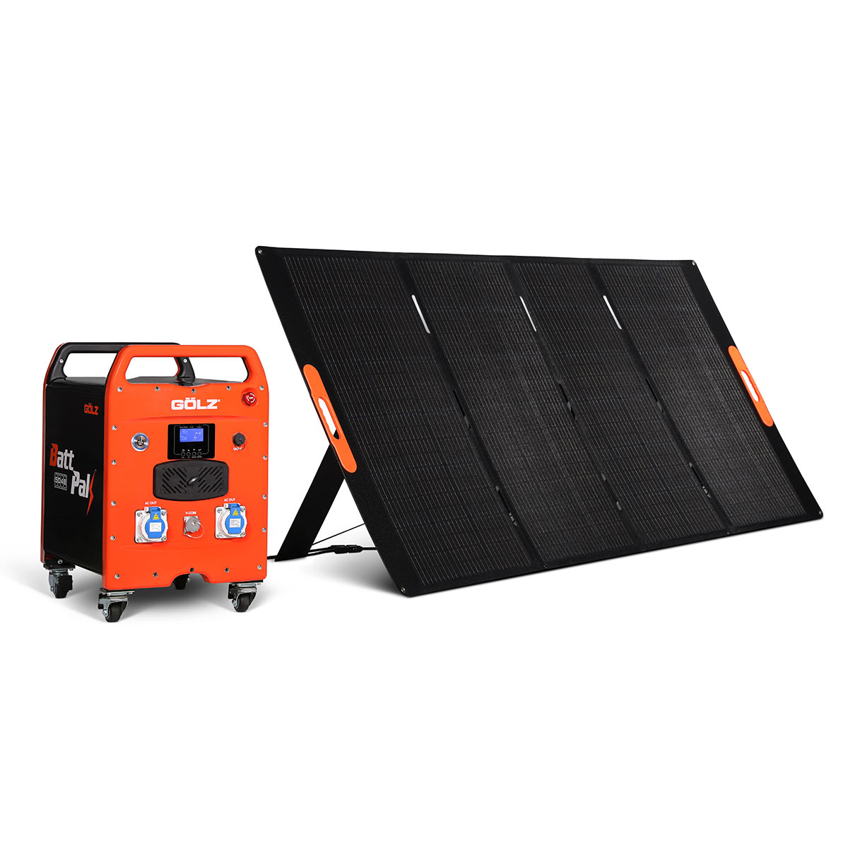 Solarpanel mit BattPak